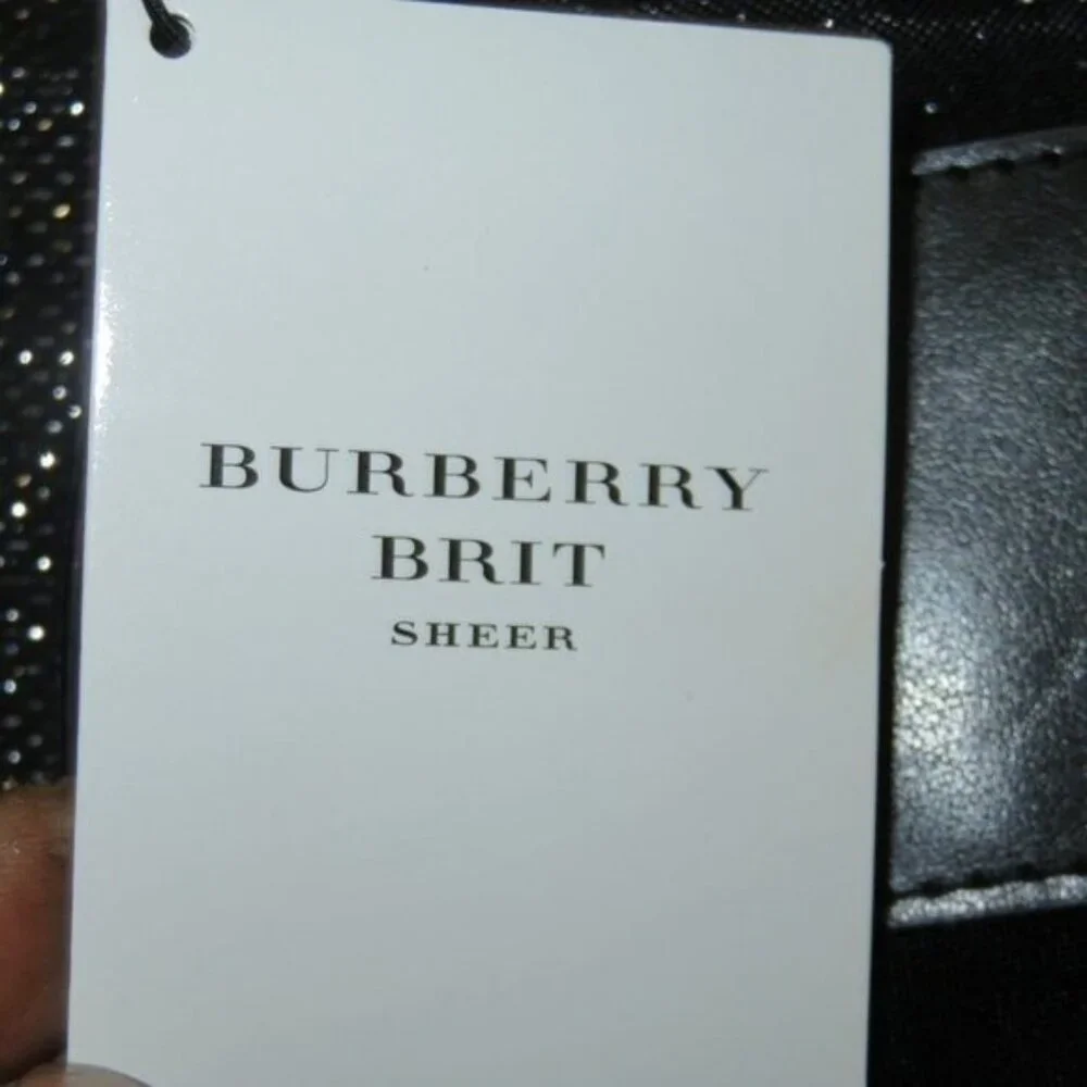 Burberry Leather Pouch Sheer & Brit Limited Set Summer Edition 3.3oz MUSK PEONY